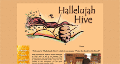 Desktop Screenshot of hallelujahhive.com